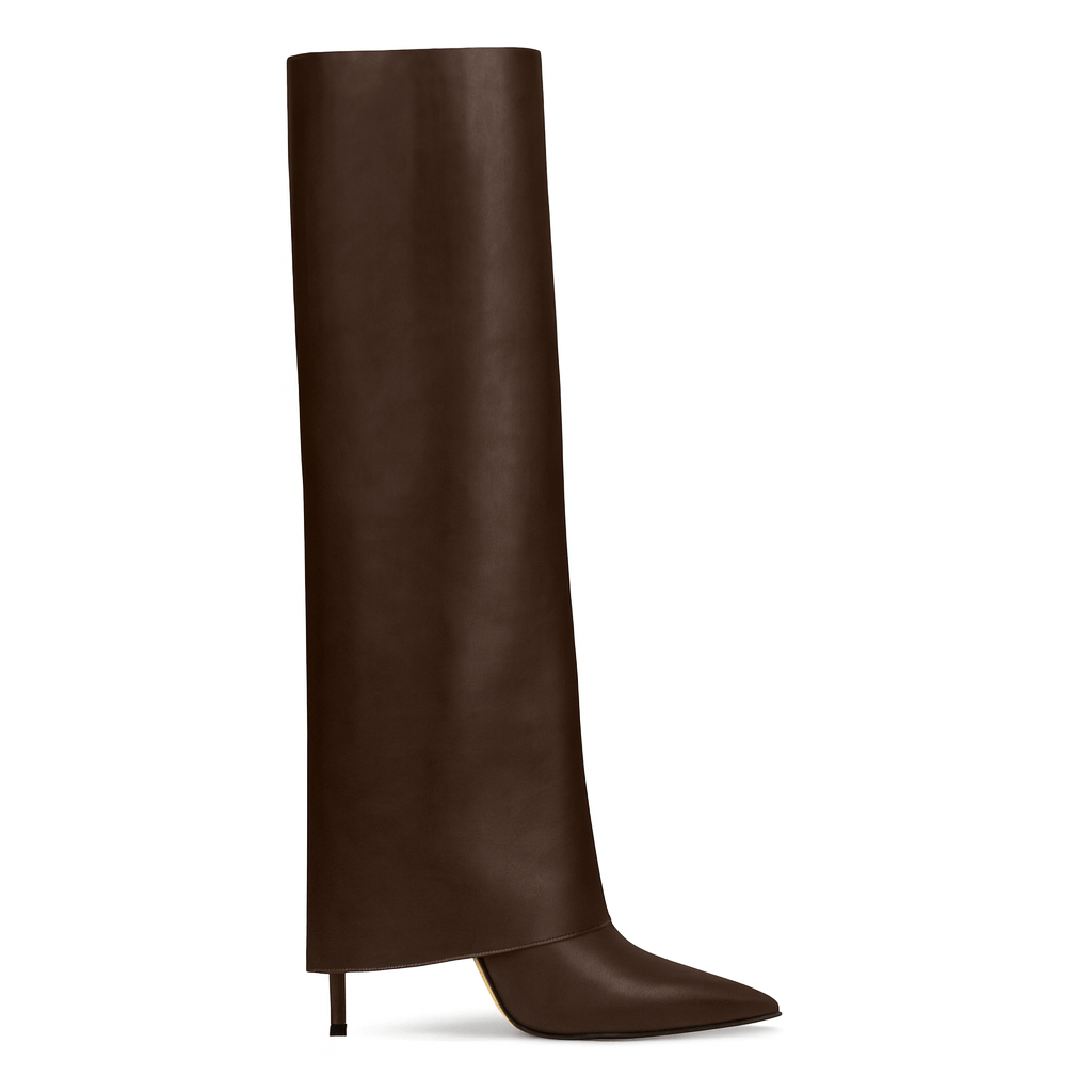 Identità Stivali INES PELLE TESTA DI MORO