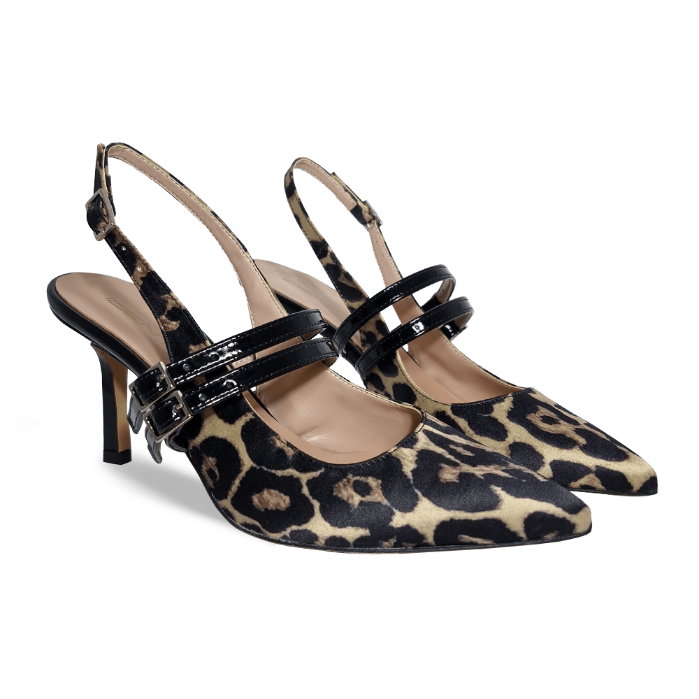 Identità Décolleté Slingback FRANCY RASO ANIMALIER