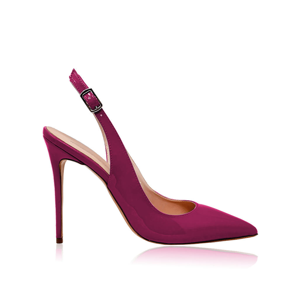 Identità Décolleté Slingback EMILY VERNICE BORDEAUX