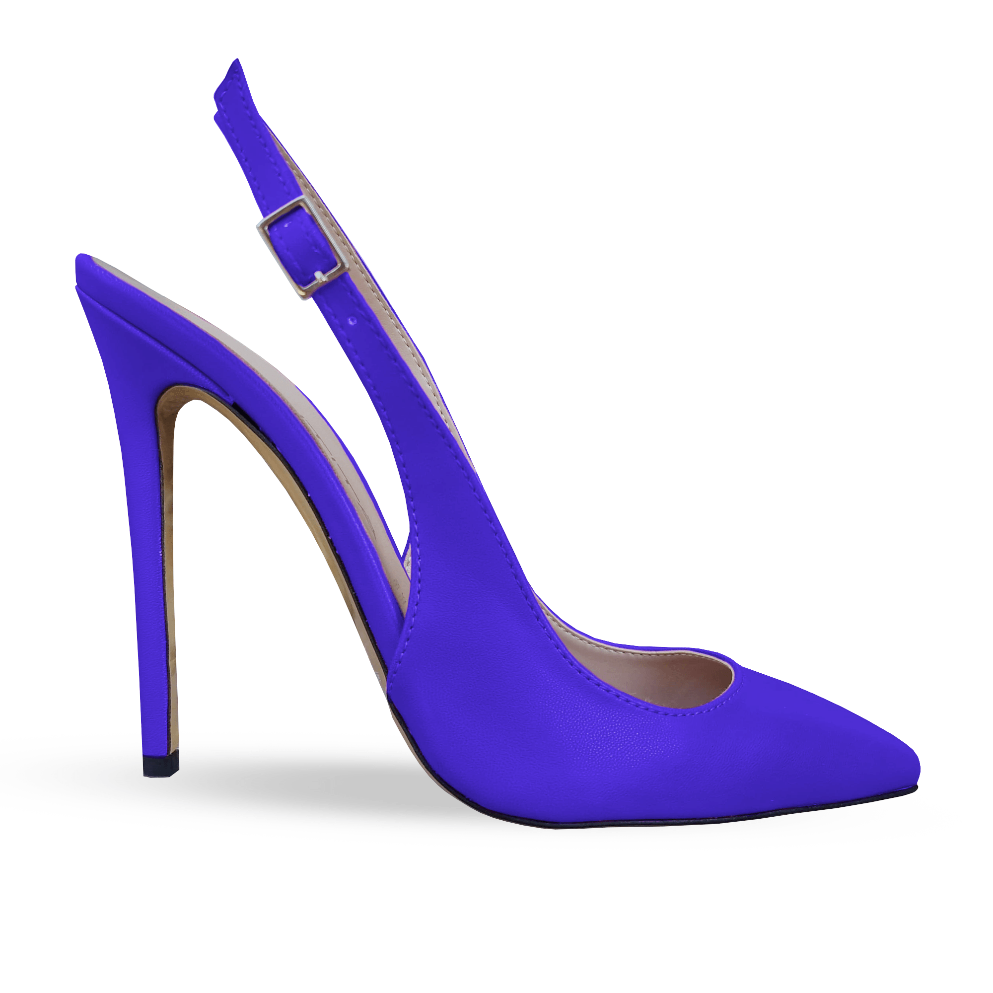 Identità Décolleté Slingback EMILY PELLE BLU