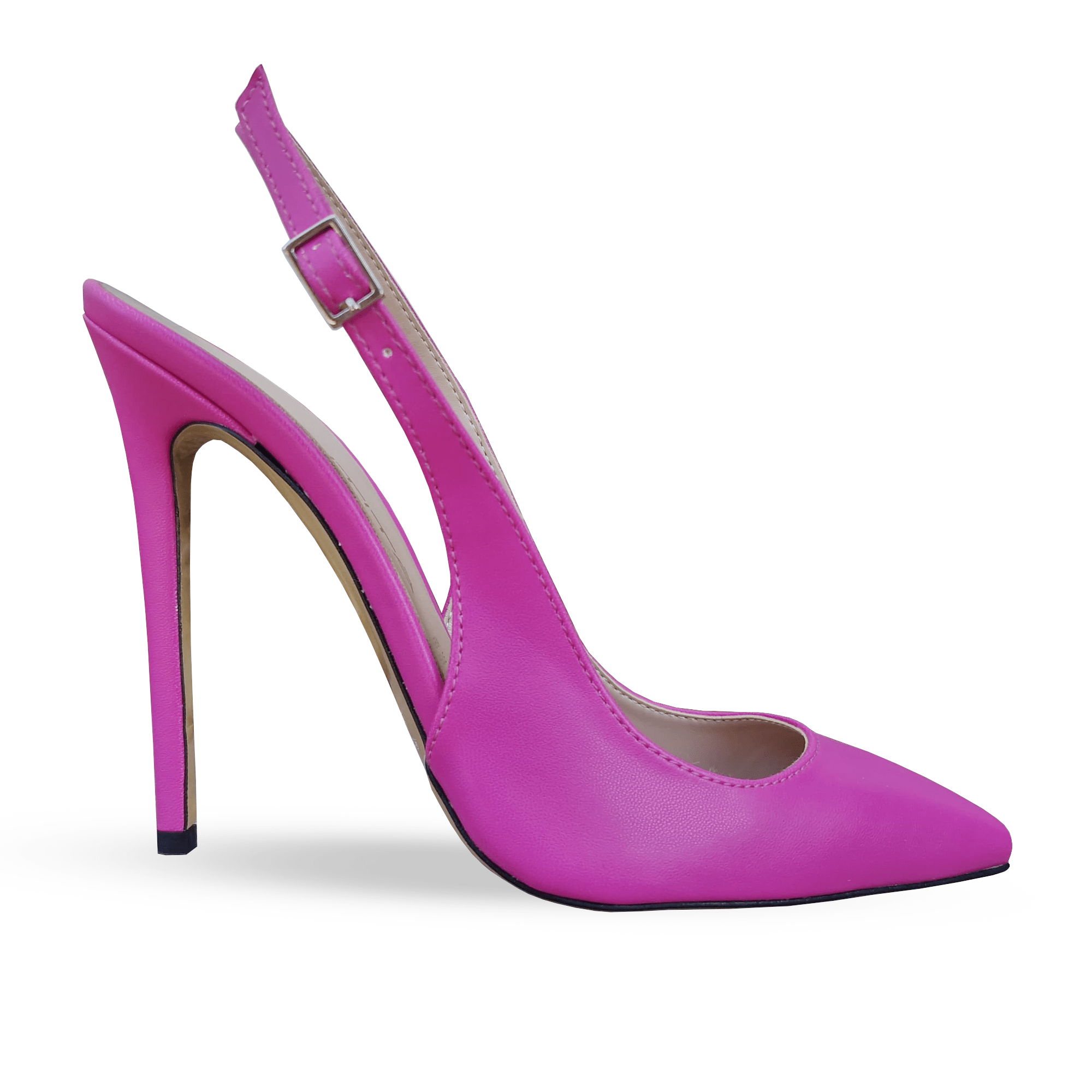 Identità Décolleté Slingback EMILY PELLE FUCSIA