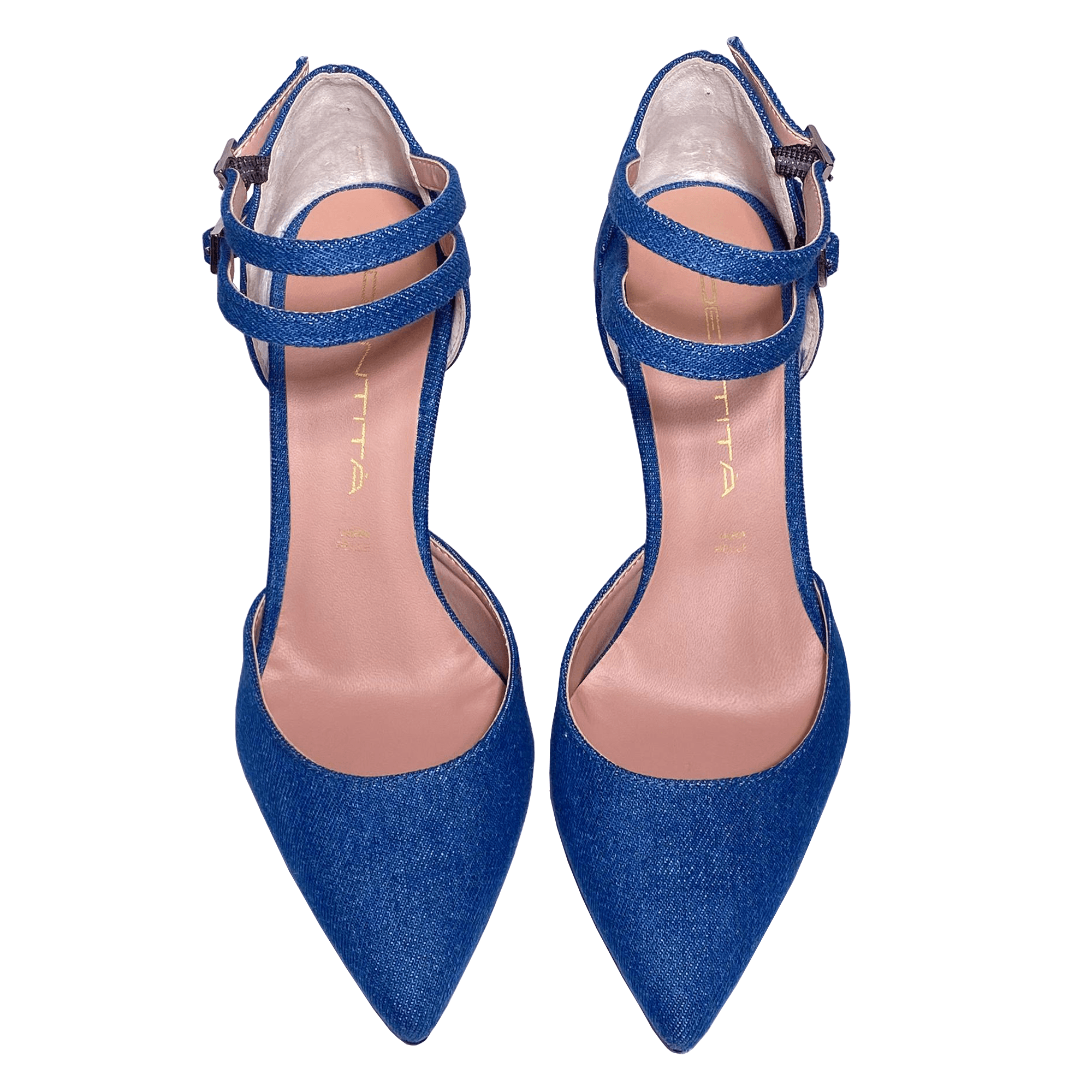 Identità Décolleté TATIANA DENIM 100mm