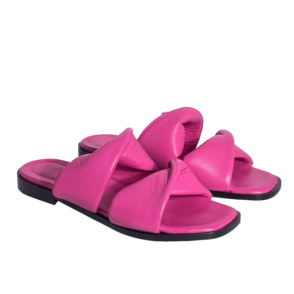 Identità Flat DIXIE PELLE FUCSIA