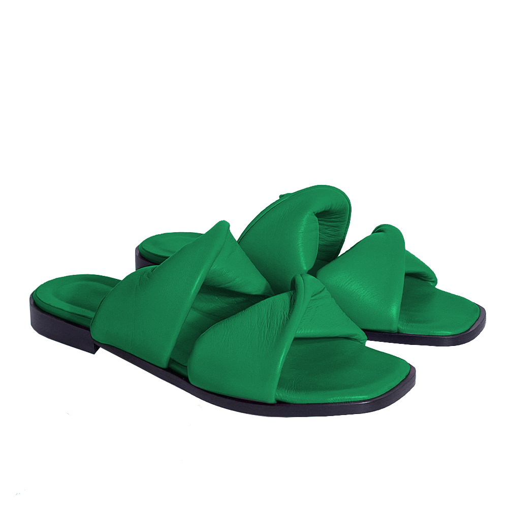 Identità Flat DIXIE PELLE VERDE