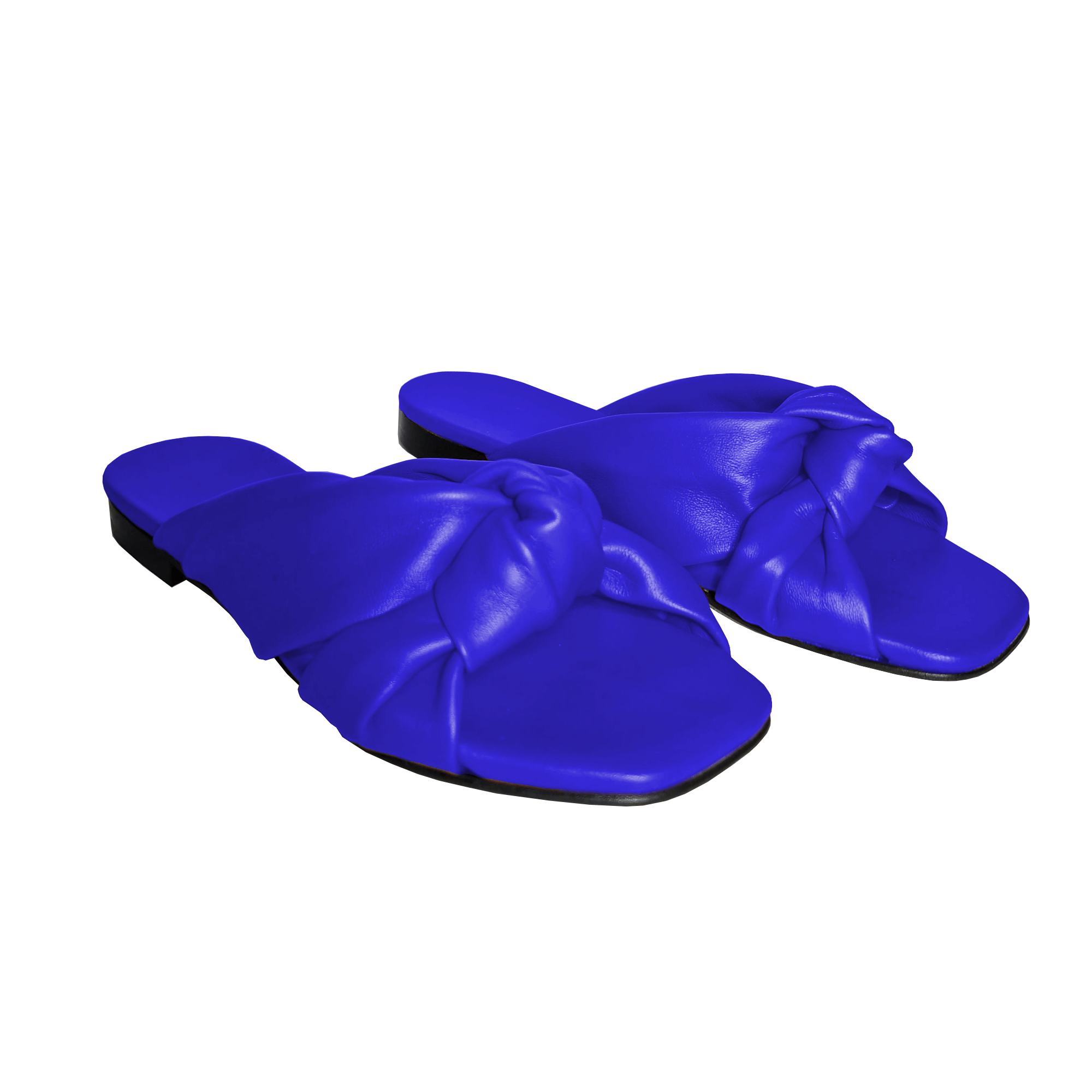 Identità Flat KARLY PELLE BLU