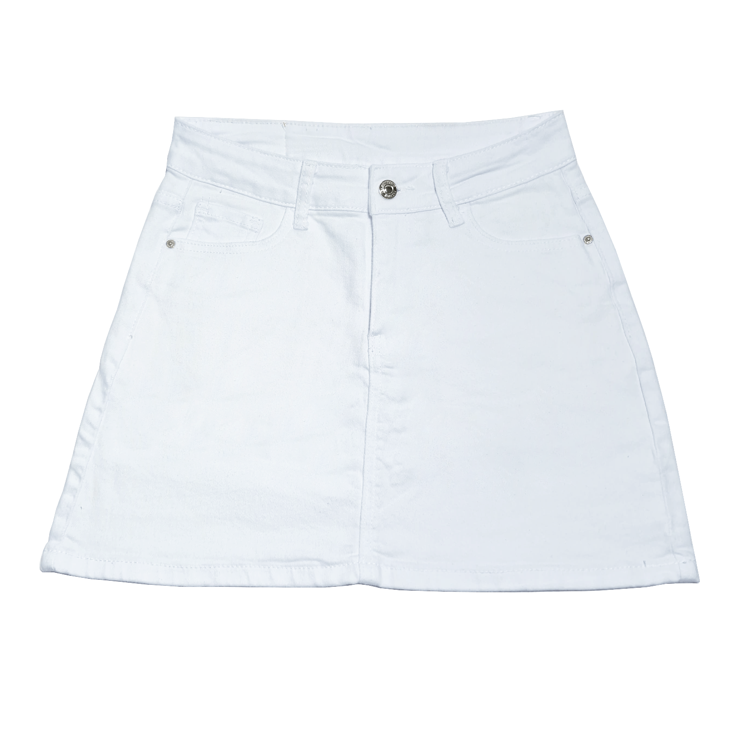Identità Gonna Gonna denim bianco