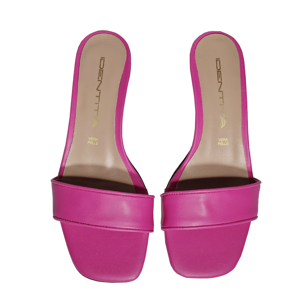 Identità Mules ELIANE PELLE FUCSIA