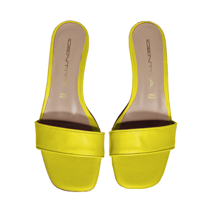 Identità Mules ELIANE PELLE GIALLO
