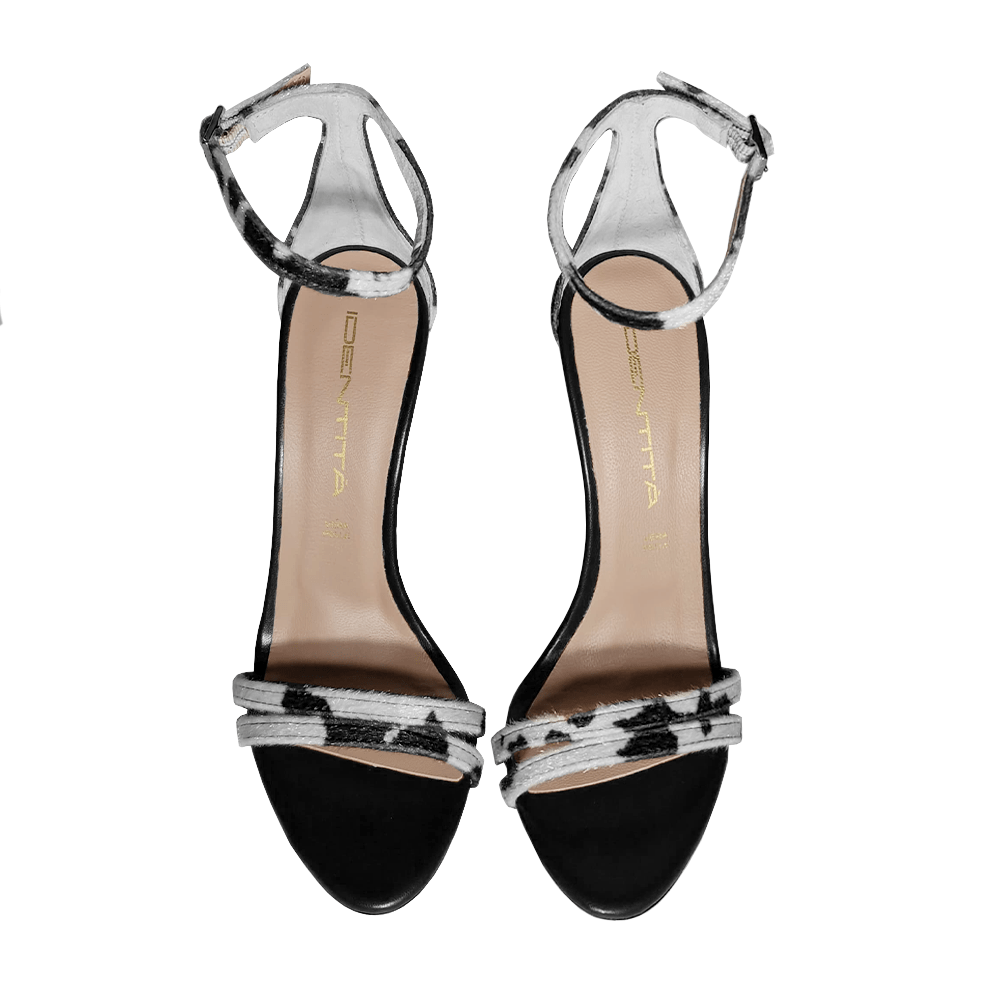 Identità Sandali CHIARA PELLE NERO