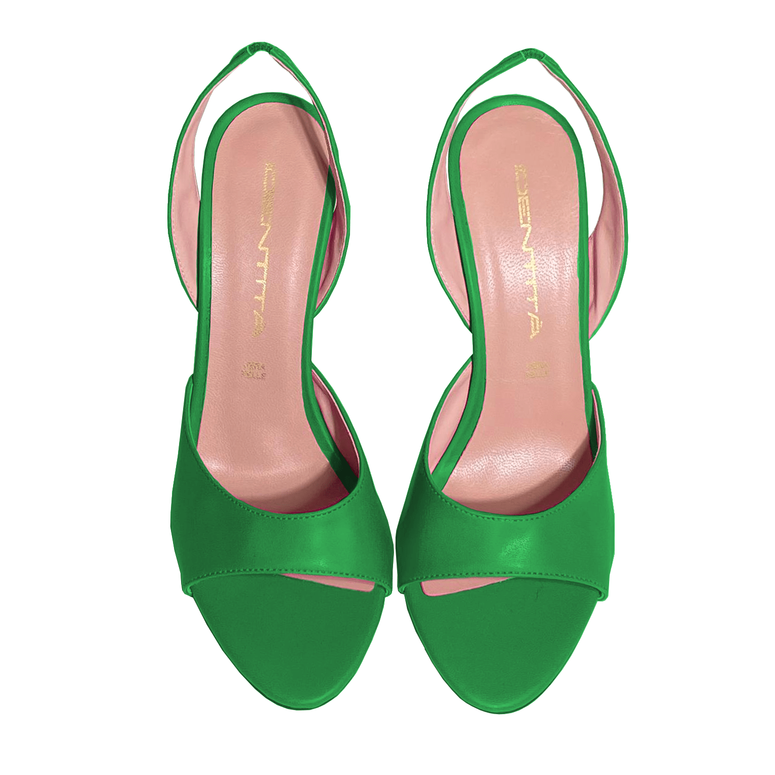 Identità Sandali ELSA PELLE VERDE