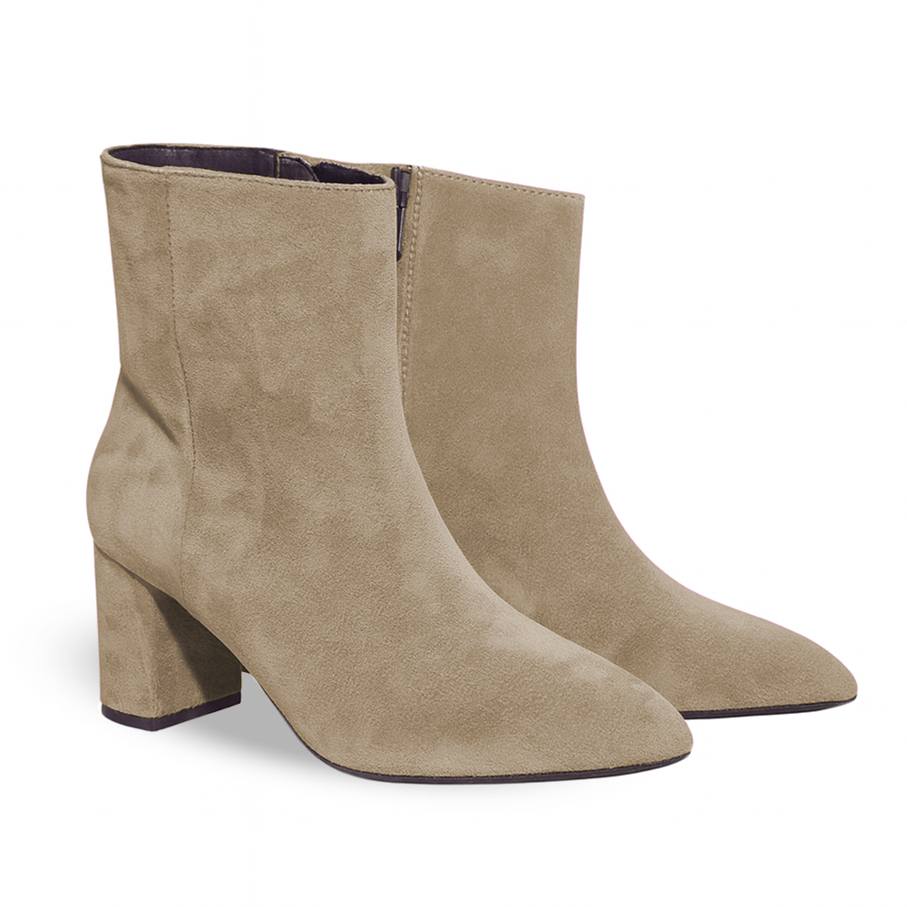 Identità Stivaletti NANCY SCAMOSCIATO CAMEL