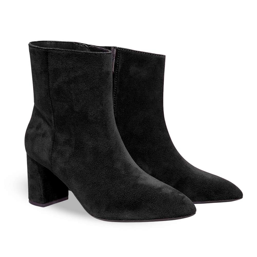 Identità Stivaletti NANCY SCAMOSCIATO NERO