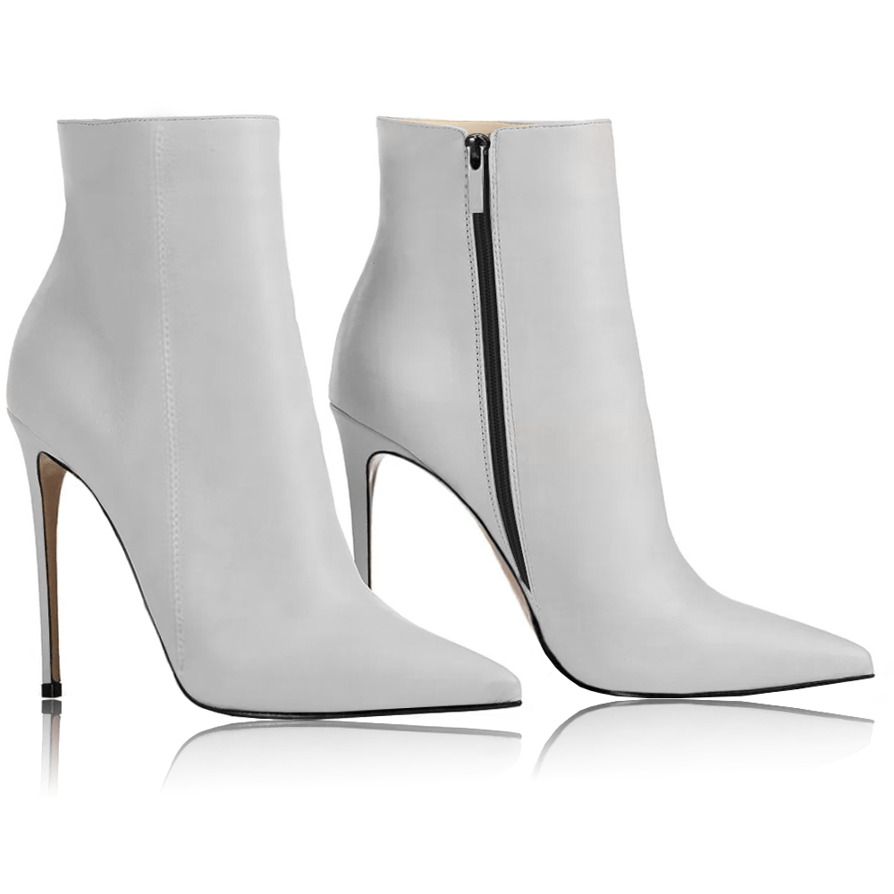 Identità Stivaletti SEKI PELLE GRIGIO