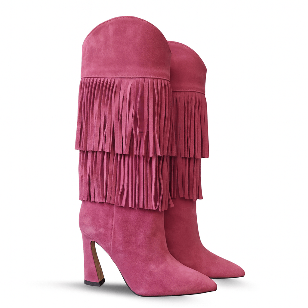 Identità Stivali ANTONIA CAMOSCIO FUCSIA