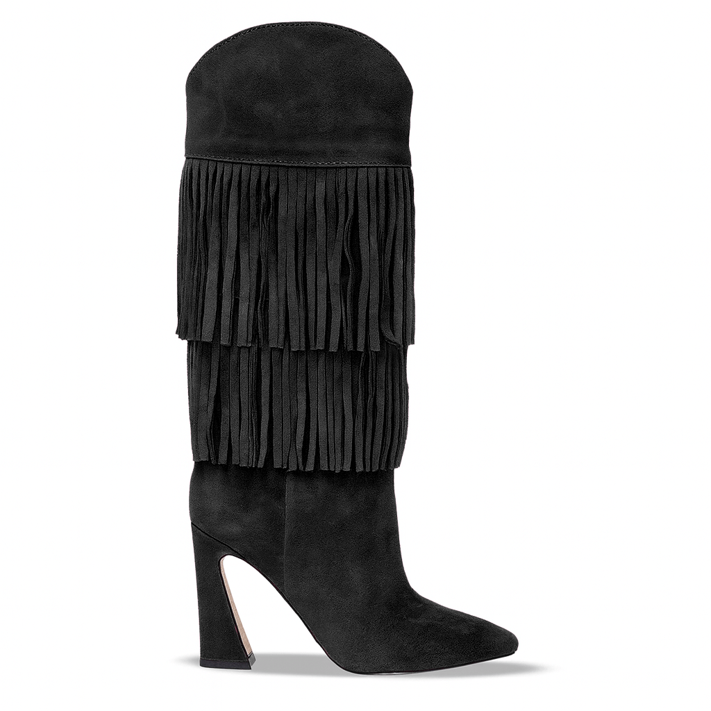 Identità Stivali ANTONIA CAMOSCIO NERO