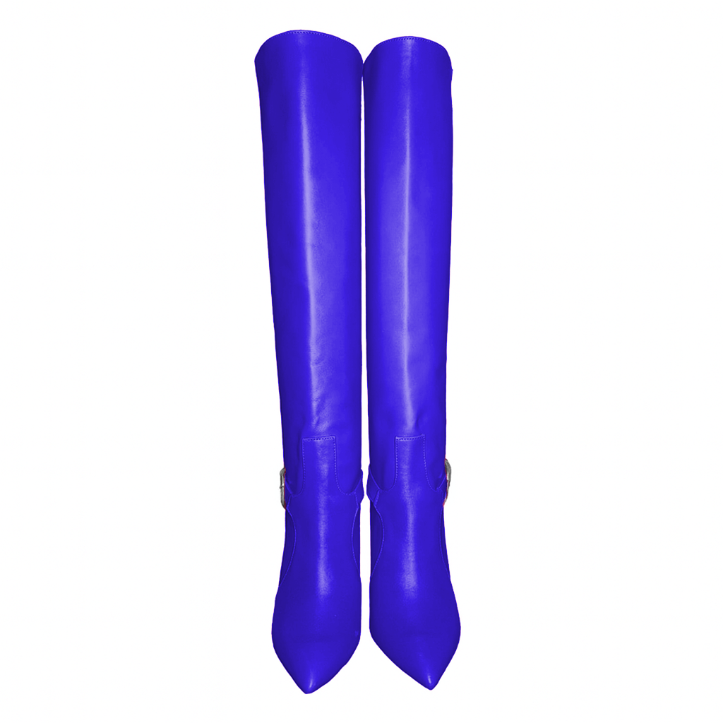 Identità Stivali ERSILIA PELLE BLU