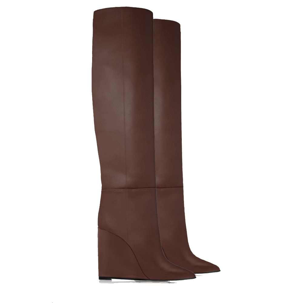 Identità Stivali FARAH PELLE TESTA DI MORO