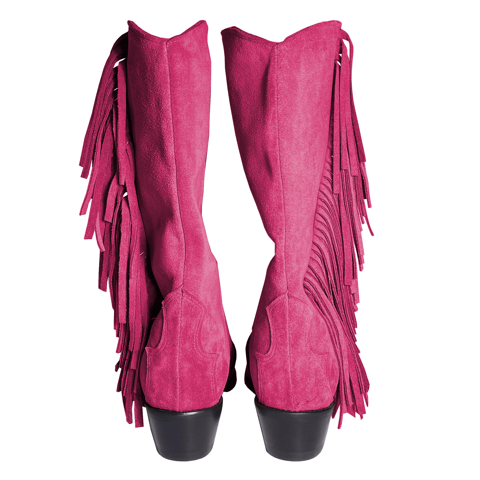 Identità Stivali JASMINE SCAMOSCIATO FUCSIA