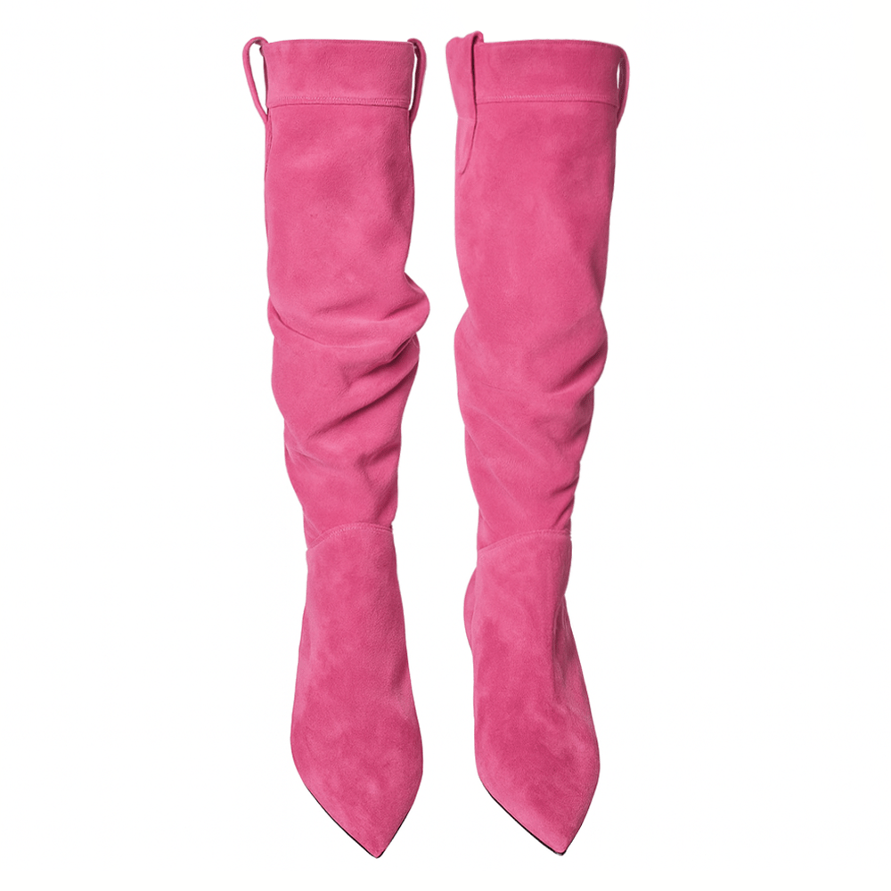 Identità Stivali NADIN SCAMOSCIATO FUCSIA