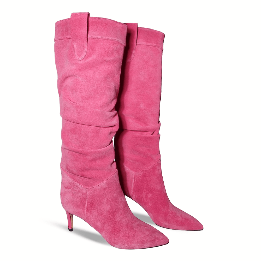 Identità Stivali NADIN SCAMOSCIATO FUCSIA