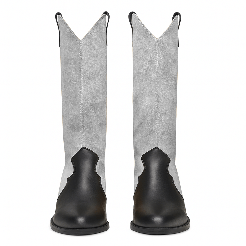 Identità Stivali NICOL SCAMOSCIATO GRIGIO