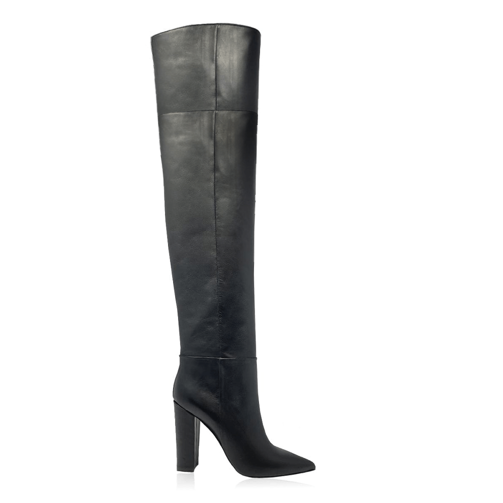 Identità Stivali RYAN PELLE NERO