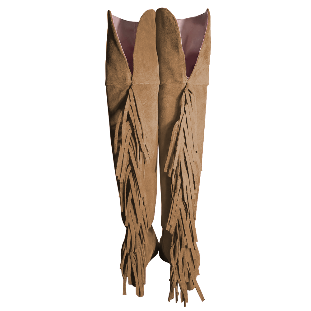 Identità Stivali VALENTINE SCAMOSCIATO CUOIO