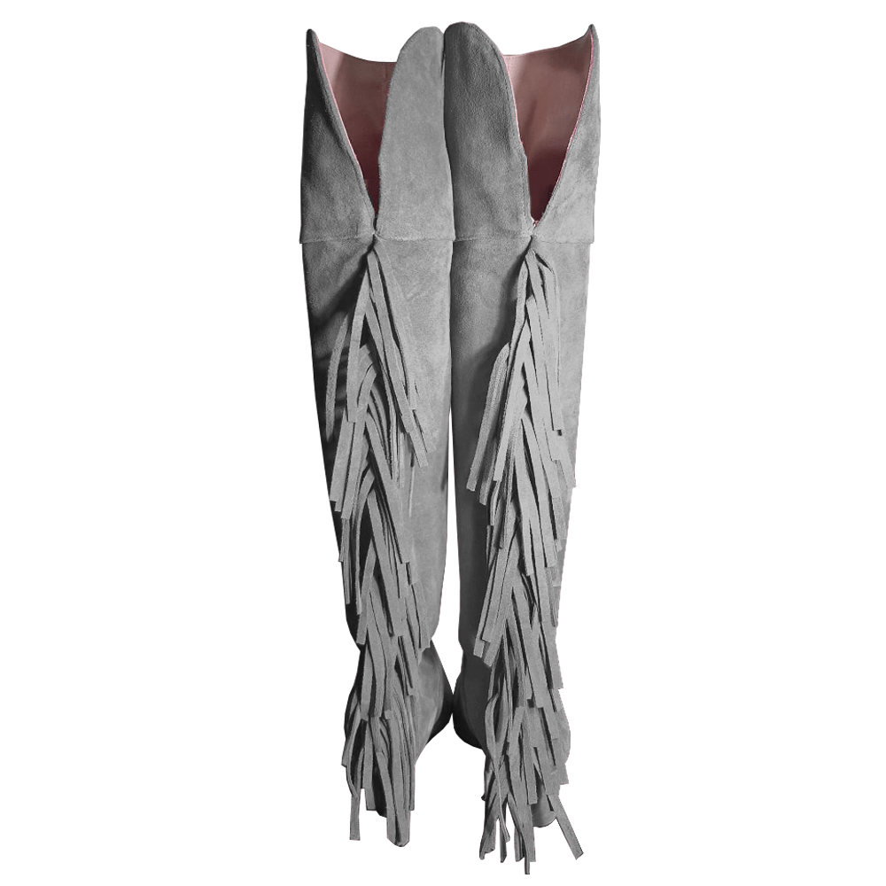 Identità Stivali VALENTINE SCAMOSCIATO GRIGIO