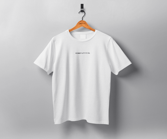 Identità T-Shirt Taglia unica T-shirt a maniche corte - BIANCO