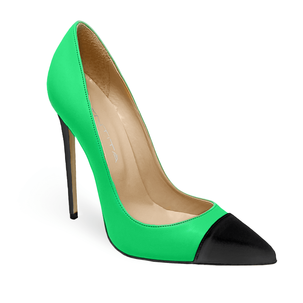 Identità Decollete CARRIE PELLE VERDE