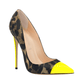 Identità Décolleté DIMITRA RASO ANIMALIER / GIALLO