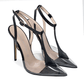 Identità Décolleté Slingback ERIKA VERNICE NERO PVC
