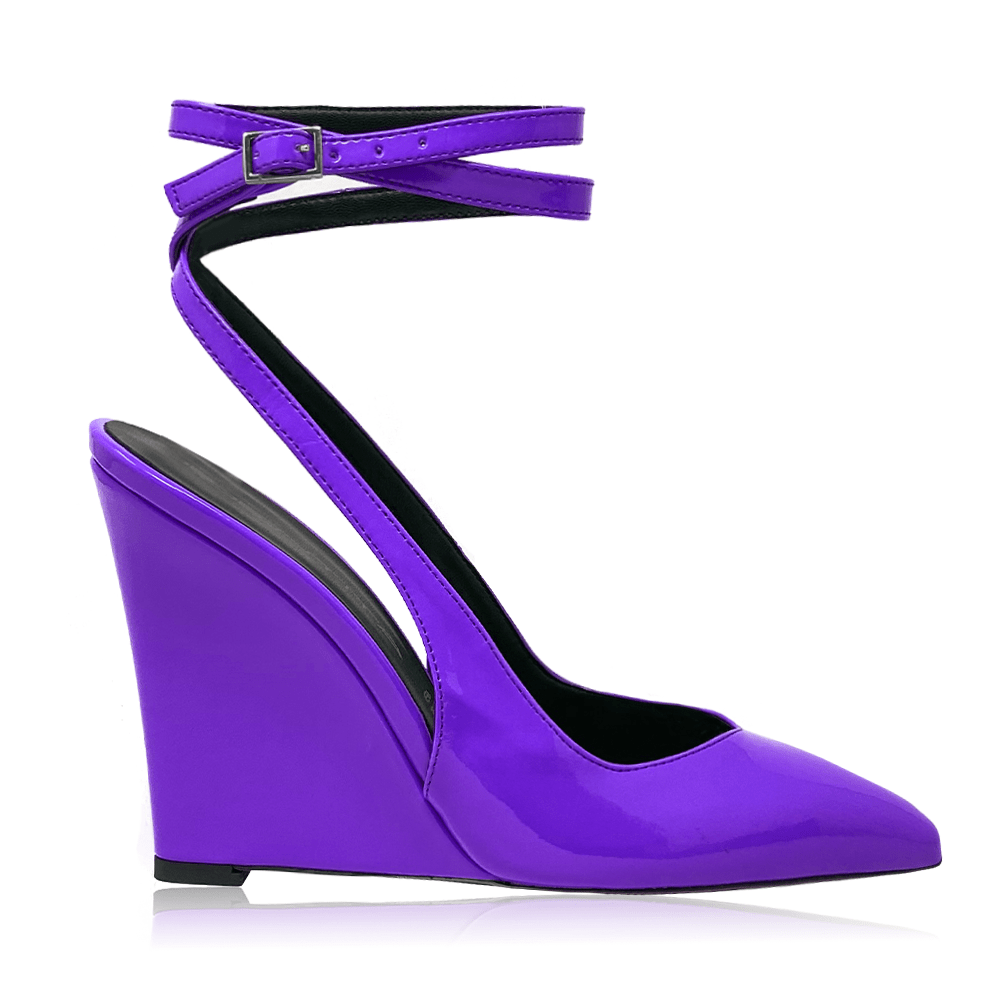 Identità Décolleté Slingback OXANA VERNICE VIOLA