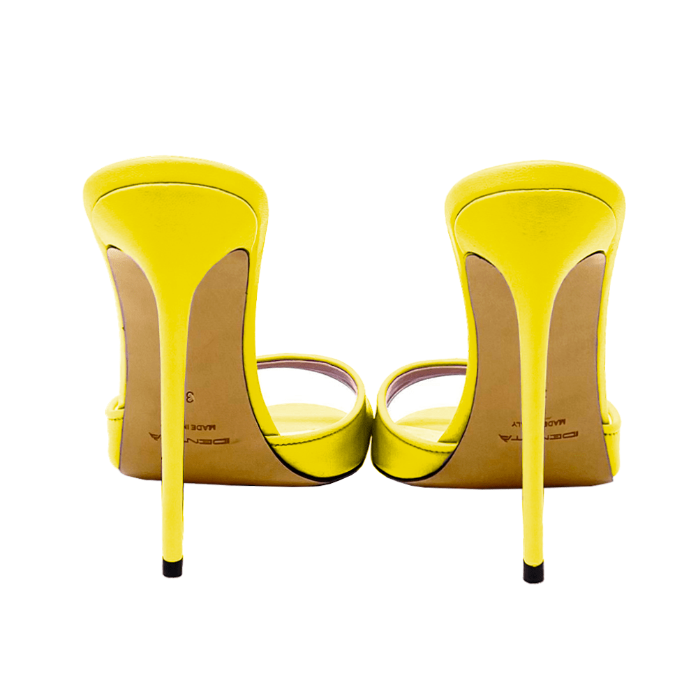 Identità Mule JILL PELLE GIALLO