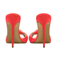 Identità Mules ELEONOR PELLE ROSSO