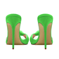 Identità Mules ELEONOR PELLE VERDE