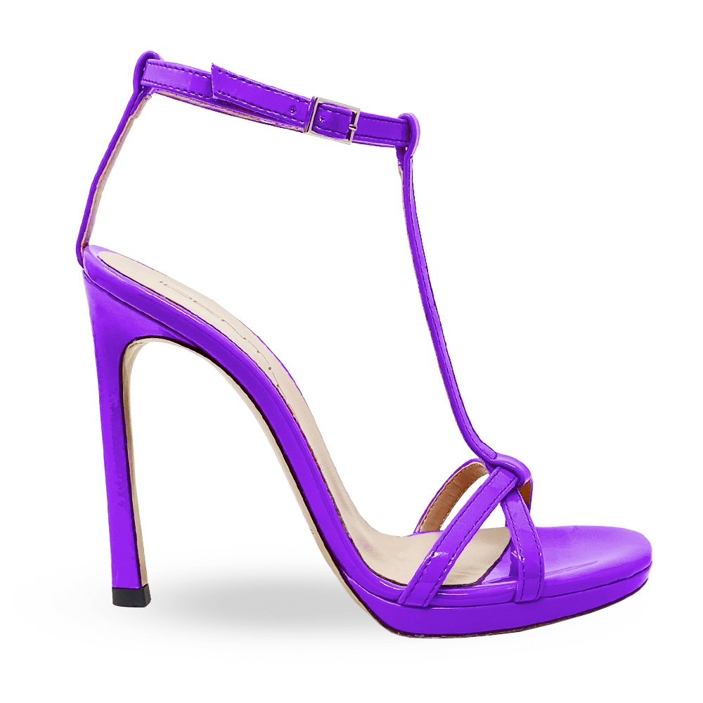 Identità Sandali SHARON VERNICE VIOLA