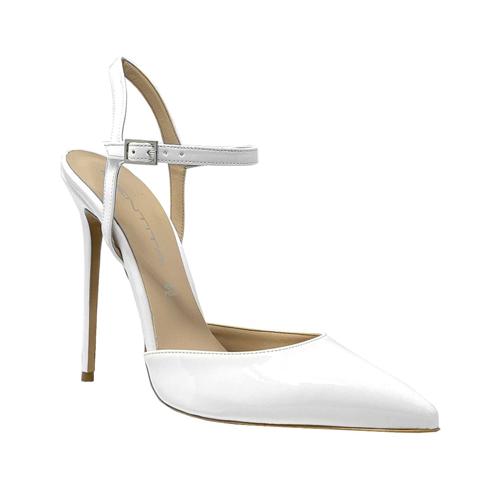 Identità Slingback LARA VERNICE BIANCO