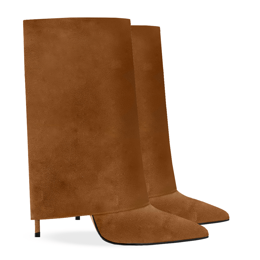 Identità Stivaletti DIANE CAMOSCIO MARRONE