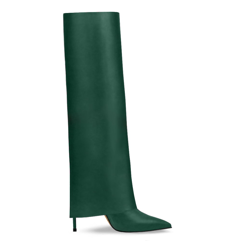 Identità Stivali INES PELLE VERDE