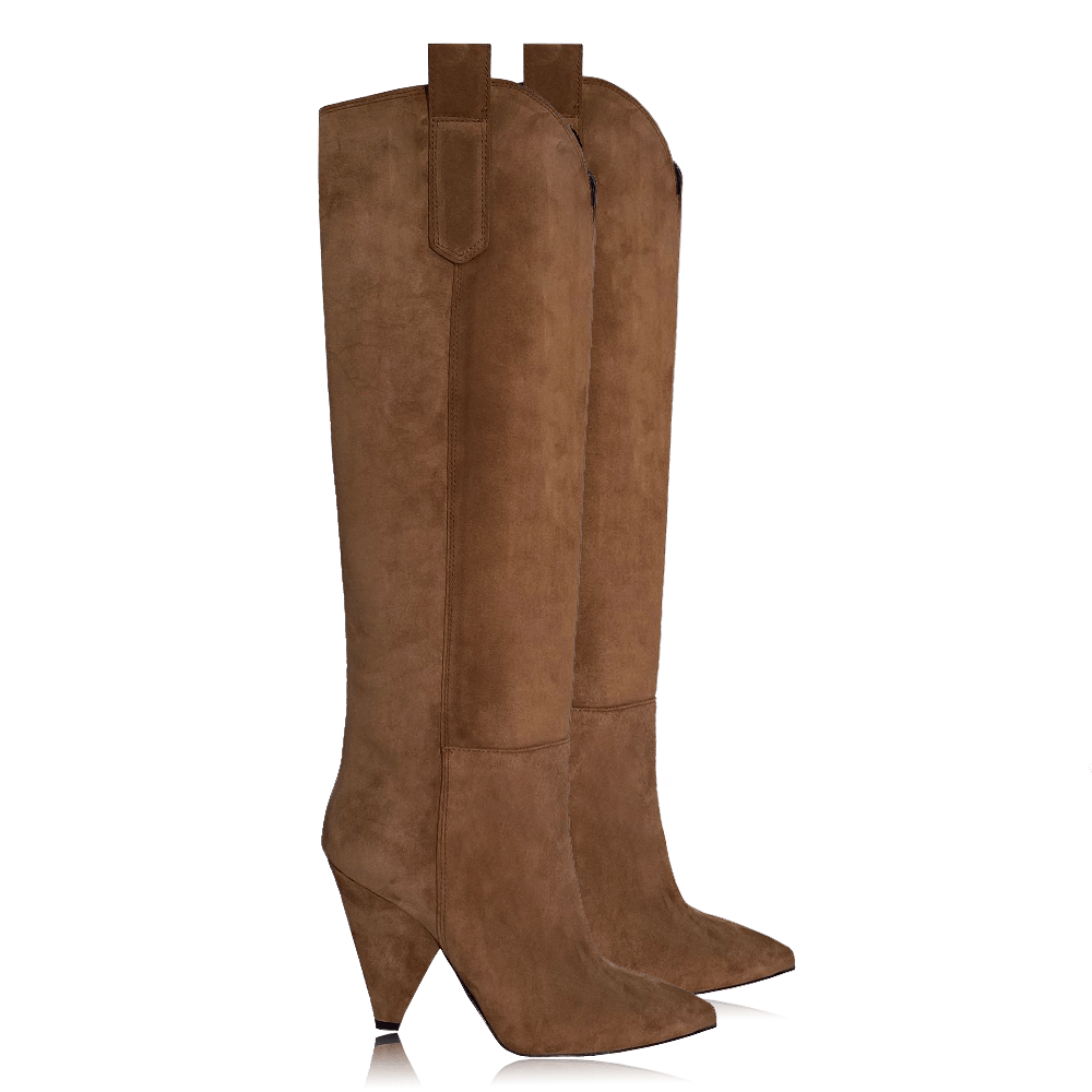 Identità Stivali KEITA SCAMOSCIATO CUOIO