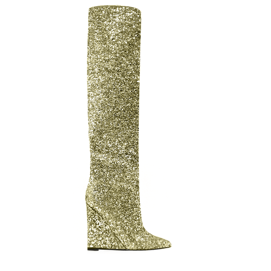 Identità Stivali SHINE GLITTER ORO
