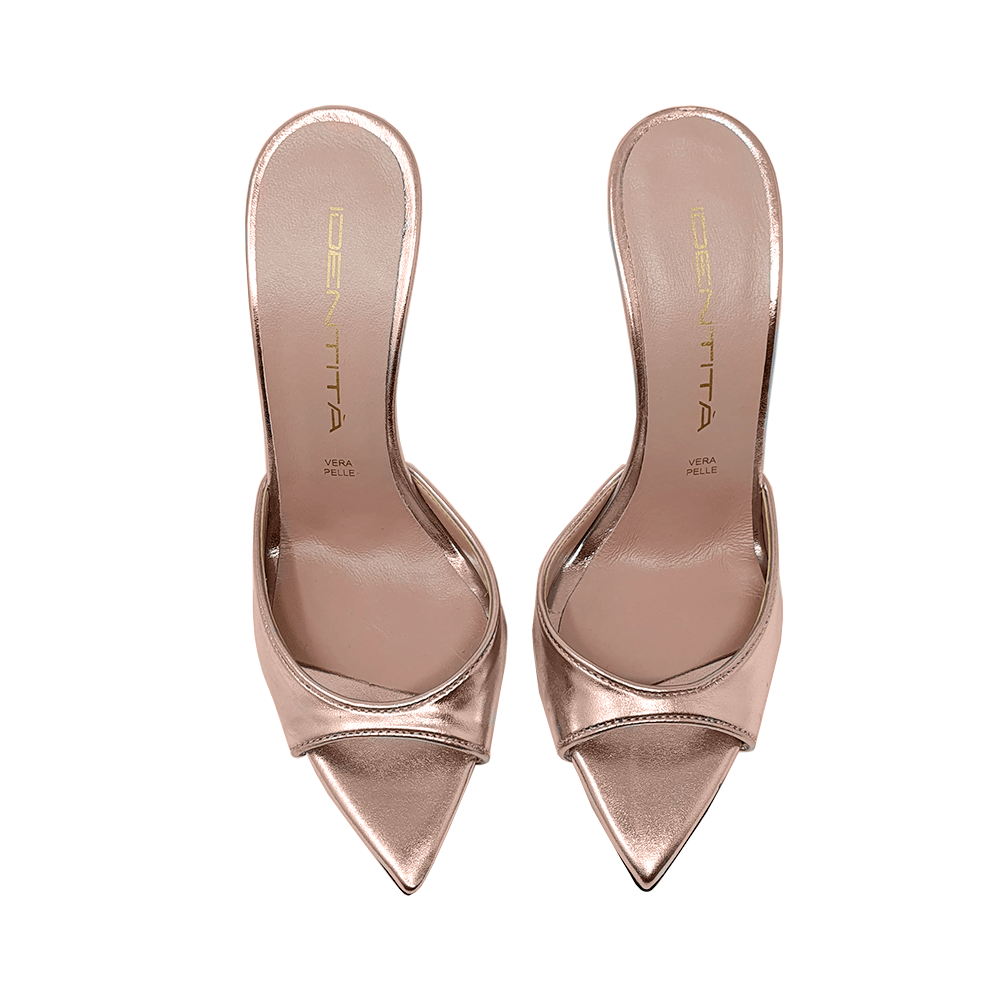 Identità Mules JALISA LAMINATO ORO ROSA